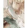 thumbnail image 1 of Qisvanset Textured Abstract Paint Canvas Wall Art Print 15.75x11.81 Inches, 1 of 8
