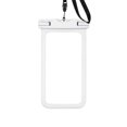 thumbnail image 2 of Ikohbadg Waterproof Phone Pouch, Floating Waterproof Phone Case with Lanyard, Waterproof Case Cellphone Dry Bag for Beach Travel, Waterproof Mobile Phone Bag for Swimming, Rafting, and Diving, White, 2 of 7