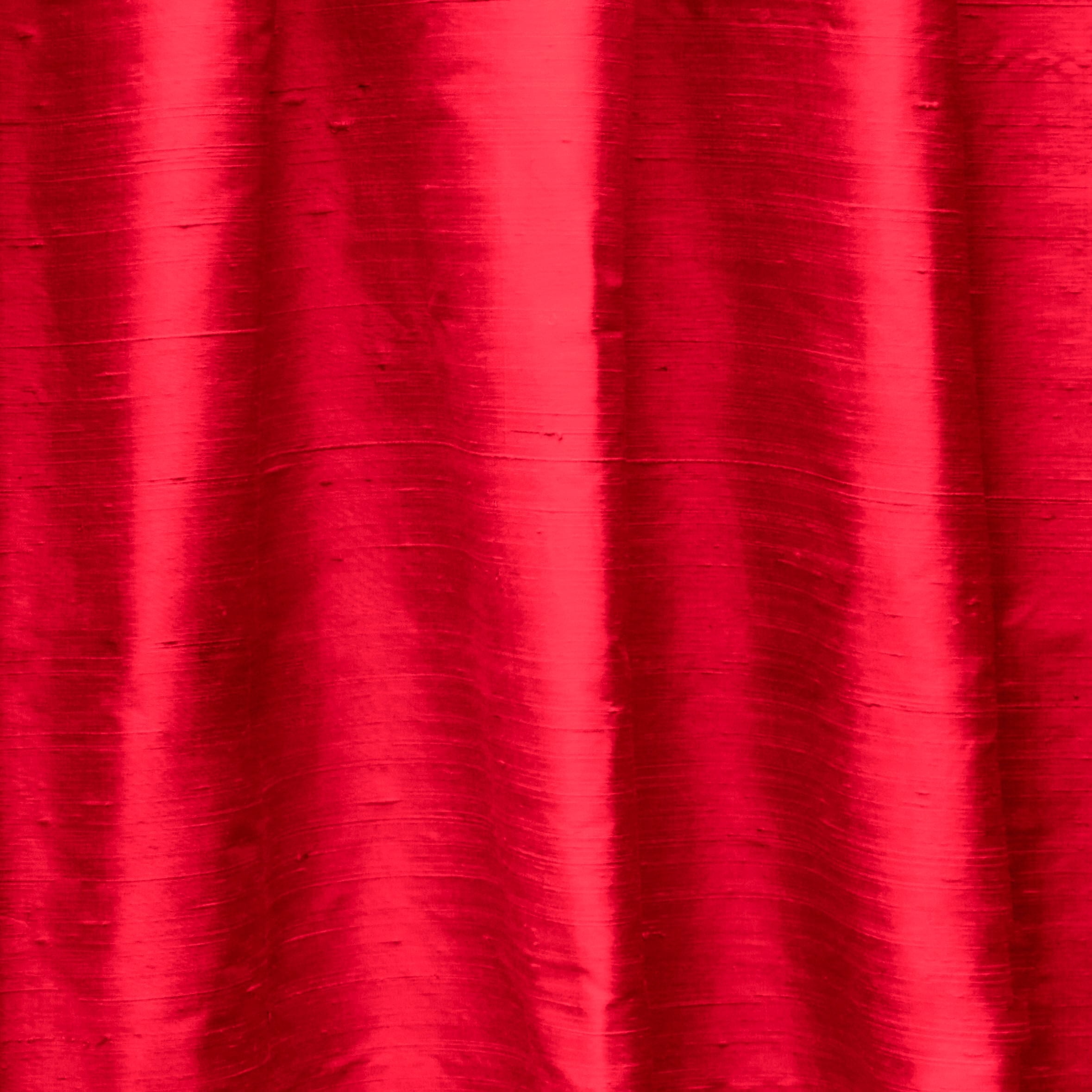 Fabric Mart Direct Silk Fabric By The Yard, Blood Red Silk Fabric, 100 Raw Silk Fabric Wholesale Silk Fabric, 13 Continuous Yards 41" width 100% Pure Silk Fabric by Yard For Bridal Dress