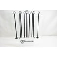 thumbnail image 2 of 10 x 12” Metal Sign Holder – Durable Black Display Stand, 2 of 4