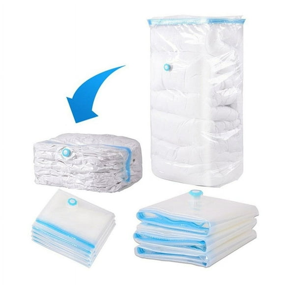 Plastic Transparent Storage Bag Vacuum Sealed Compressed Organizer Package Bag