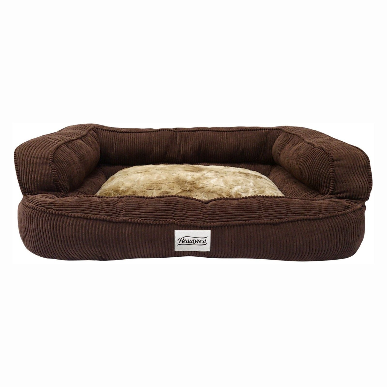Simmons Beautyrest Peet Colossal Rest Orthopedic Memory Foam Dog Bed