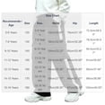 thumbnail image 3 of BXJX Boys Cargo Pants, Multi Pocket Straight‑Leg Side Stripe Elastic Waist Casual Trousers Black Size 15-16 T, 3 of 8