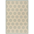 thumbnail image 4 of SAFAVIEH Beach House Regent Geometric Indoor/Outdoor Runner Rug, Cream/Aqua, 2'2" x 10' - Traditional Design, Cream & Aqua, Weather Resistant, Non-Shedding & Easy Cleaning, Ideal for Patio, Entryway,, 4 of 10