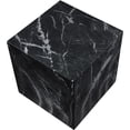 thumbnail image 4 of Meridian Furniture Table d'Appoint en Béton Finition Marbre Noir Intérieur/extérieur, 4 of 8