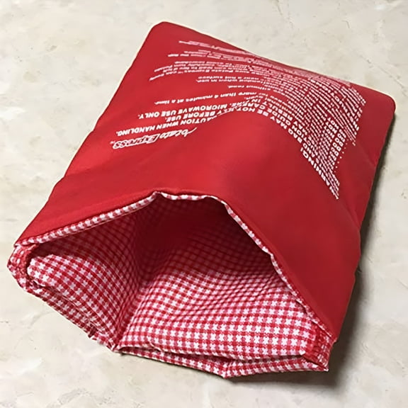 ACDANC Microwave Potato Bag,Moist Delicious Potatoes with Fastest and Easiest Way to Cook,Red,2 Pack