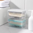 thumbnail image 3 of Multifunctional Built-in Spring Soap Holder Drainable and Eco-friendly Soap Box for Household Supplies, 3 of 8