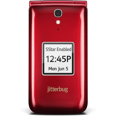 GreatCall Jitterbug Easy-to-Use Cell Phone for Seniors, (Best Cell Phone Company For Seniors)