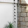 thumbnail image 1 of Cadena de Lluvia con Forma de Taza para Pájaros, Cadena de Lluvia Decorativa Roja para Bajantes de Canalones, Decoración de Jardín y Patio Al Aire Libre., 1 of 7