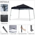 thumbnail image 2 of ZXNYH Portable Pop Up Canopy Tent with Large Base(10x10,White), 2 of 5