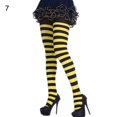 thumbnail image 2 of Dengjunhu Christmas Stockings Striped High Elasticity Lady Vintage High Waist Pantyhose Cosplay Costume, 2 of 7