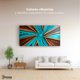 thumbnail image 2 of Cuadro Decorativo Canvas Abstracto Contraste Elemental 120x60, 2 of 3