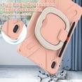 thumbnail image 4 of Funda protectora de color para Samsung Tab S7 Fe de 12,4 pulgadas con soporte para bolígrafo, anillo ajustable grande y protección contra golpes., 4 of 5