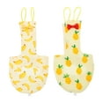 thumbnail image 1 of 2pcs Comfortable Bird Diaper Reusable Birds Flight Suit Beautiful Pet Birds Clothing, 1 of 8