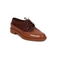 thumbnail image 1 of New Women Melissa Classic Brogue PVC Lace Up Spectator Loafer, 1 of 5