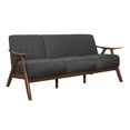 thumbnail image 2 of OakvillePark Ecola Fabric Living Room Sofa, Dark Gray, 2 of 5