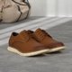 thumbnail image 2 of Zapatos Oxford Casual de Vestir para Hombre Bruno Marc Marrón Talla 10.5, 2 of 9