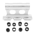 thumbnail image 2 of Bike Fork Mount, High Load Bearing Capacity Reliable Rugged Anti Crack Silver Bicycle Fixed Front Fork Bracket With Ferrule Accessories For Cars, 2 of 8