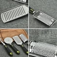 thumbnail image 4 of 4PCS Cheese Grater Set Versatile Citrus Zester Pizza Cutter & Vegetable Peeler, 4 of 10