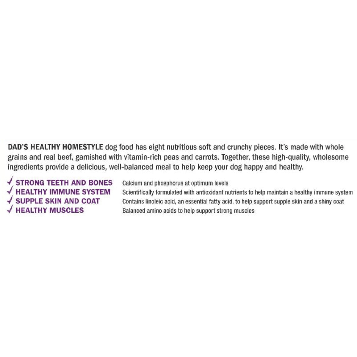DAD S Healthy Homestyle Dog Food 17.6 lbs Walmart