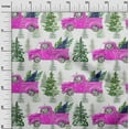 thumbnail image 3 of oneOone Cotton Flex Fuschia Pink Fabric Merry Christmas Dress Material Fabric Print Fabric By The Yard 40 Inch Wide, 3 of 5