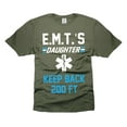 thumbnail image 4 of Funny EMT's Daughter TShirt Daughter Funny Shirts Keep Back 200FT Shirt EMT Daughter T-Shirt, 4 of 6
