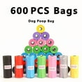 thumbnail image 2 of 600pcs Dog Poop Bags Pet Poop Bags Disposable Dog Waste Bags Bulk Poop Bags Leak-Proof Dog Waste Bags For Pet Supplies, 2 of 10