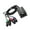 B, variant on 4 Channel 3Pin XLR Female to RJ45 Ethernet Adapter for ​Live Stage Sound Lighting Sound Recording Studio