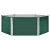 thumbnail image 6 of vidaXL 1 Piece Galvanized Steel Raised Garden Bed 129"x129"x45"cm Outdoor Patio Planter, 6 of 6