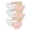 3 White/3 Nude/3 Red Pink, variant on Livona Seamless Ribbed Training Panties for Teens - Soft, Breathable Sports Style for All-Day Comfort & No Sweaty Discomfort