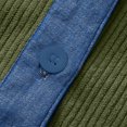 thumbnail image 6 of Women Denim Lapel Waffle Sweater Long Sleeve V Neck Button Down Pullover Knit Polos Shirt Casual Fall Outfits, 6 of 6