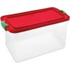 Homz 66 Qt Latch Box, Set of 6