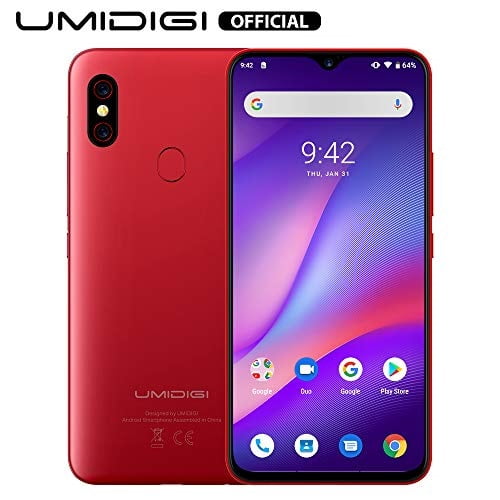  umidigi f1 factory unlocked phone android 9.0 6.3 fhd 128gb rom 4gb 