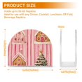 thumbnail image 4 of Yayeee Napkin Holder for Table Kitchen Paper Tissue Organization, Gingerbread Houses, 4 of 8