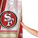 thumbnail image 3 of Cortinas opacas impermeables personalizadas del equipo de fútbol SF 49erss, cortinas impermeables, cortina de ducha para baño, cortina de ducha para el hogar antialtas temperaturas, 72 x 72 pulgadas, 3 of 8
