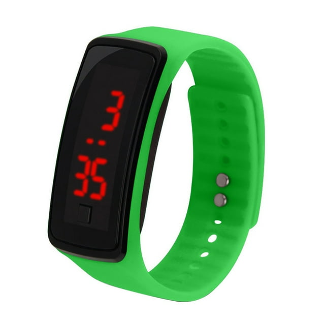 Pulsera LED de segunda generación, reloj electrónico deportivo para estudiantes.