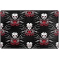 thumbnail image 4 of Dreamtimes Romantic Skeleton Unusual Valentine Non-Slip Area Rug 72"x48", Soft Non Slip Washable Floor Mats for Indoor Front Porch,Living Room, Bedroom,Kitchen, 4 of 5