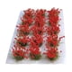 thumbnail image 2 of Césped artificial en miniatura para decoración de racimos de flores. Rojo, 2 of 9