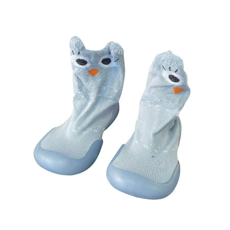 

Hfyihgf Baby Toddler Socks Thin Cotton Non-slip Soft-soled Waterproof Floor Shoes