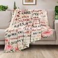 thumbnail image 2 of LHSHID 43 Year Old Birthday Gifts for Women 43rd Birthday Decorations for Women Bestie Wife Sister Mom Friends 43rd Birthday Blanket 40"x50", 2 of 7