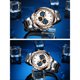 thumbnail image 2 of 8355M Reloj de cuarzo para hombre Banda de acero inoxidable Multifunción CURREN Mirar, 2 of 6