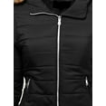 thumbnail image 4 of Hat and Beyond Womens Puffer Jacket Cold Control Mid-Length with Detachable Hood, 4 of 6