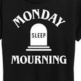thumbnail image 3 of Instant Message - Monday Mourning - Women's Short Sleeve Graphic T-Shirt, 3 of 6