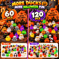 thumbnail image 6 of FanYule Halloween Mini Resin Ducks Glow in the Dark Novelty Halloween Party, 120 PCS, 6 of 7