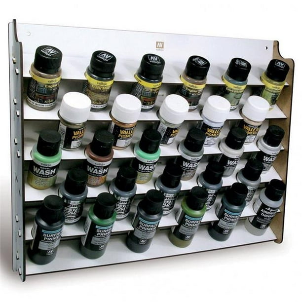 Wall Mounted Paint Display 35/60 ml Pigmented Acrylic Durable