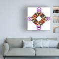 thumbnail image 3 of Richard Homawoo 'Rainbow Circles 13' Canvas Art, 3 of 3