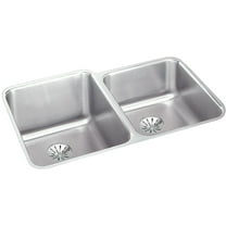 Elkay SS 31.2x20.5x9.8 Dbl Under MT Sink PD