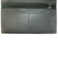 thumbnail image 6 of TPK Checkbook Holder - Ebony Black, Premium Full Grain Leather, 6 of 8
