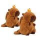 thumbnail image 1 of Bolso de piel de peluche Kawaii, mochila de felpa Capybara, bolso de hombro para niños, Mini mochila, regalos para novia, 1 of 5