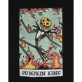 thumbnail image 2 of The Nightmare Before Christmas Men's The Pumpkin King Flames Adult T-Shirt, 2 of 3